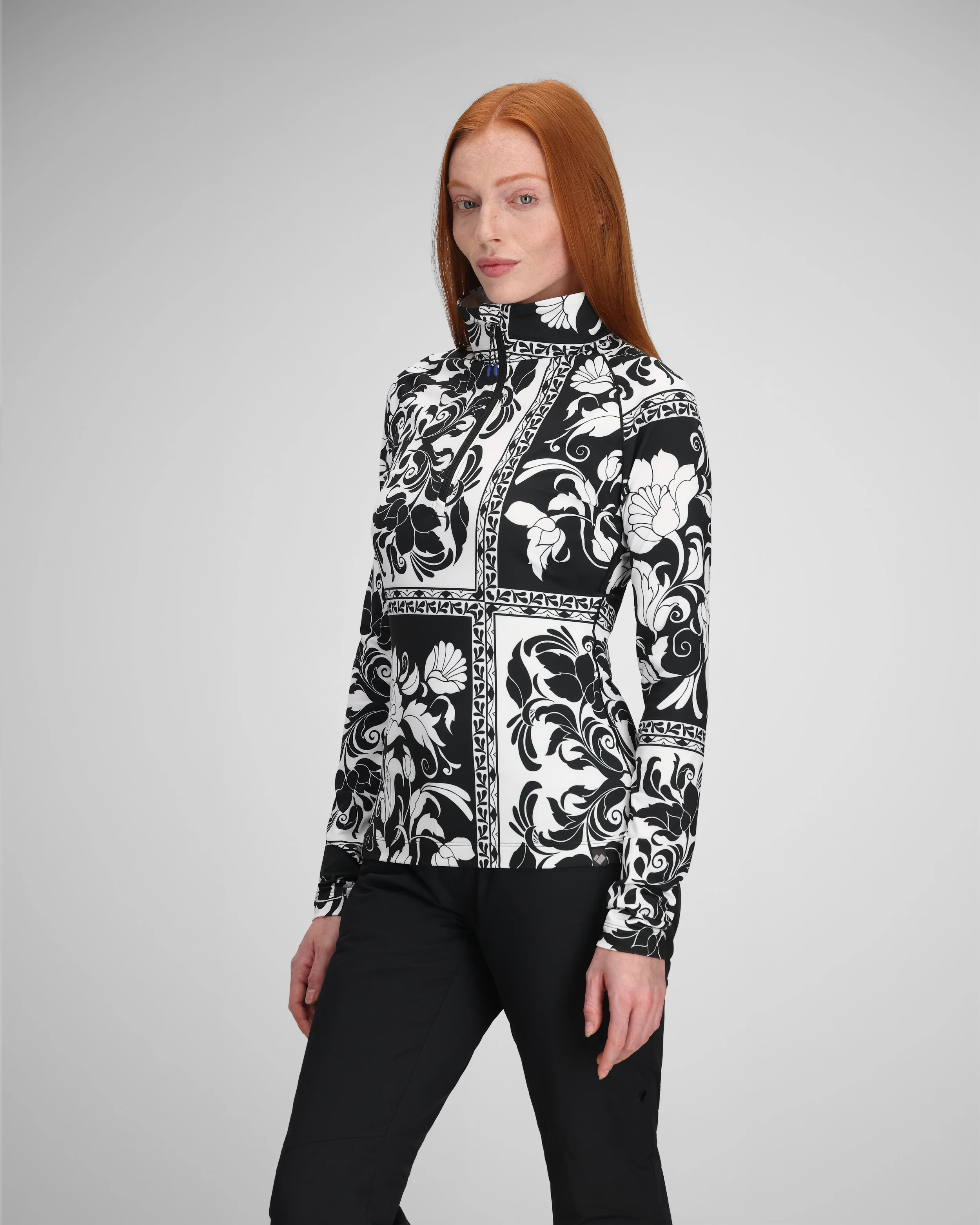 Women’s ¼ Zip Baselayer Top - Image 20