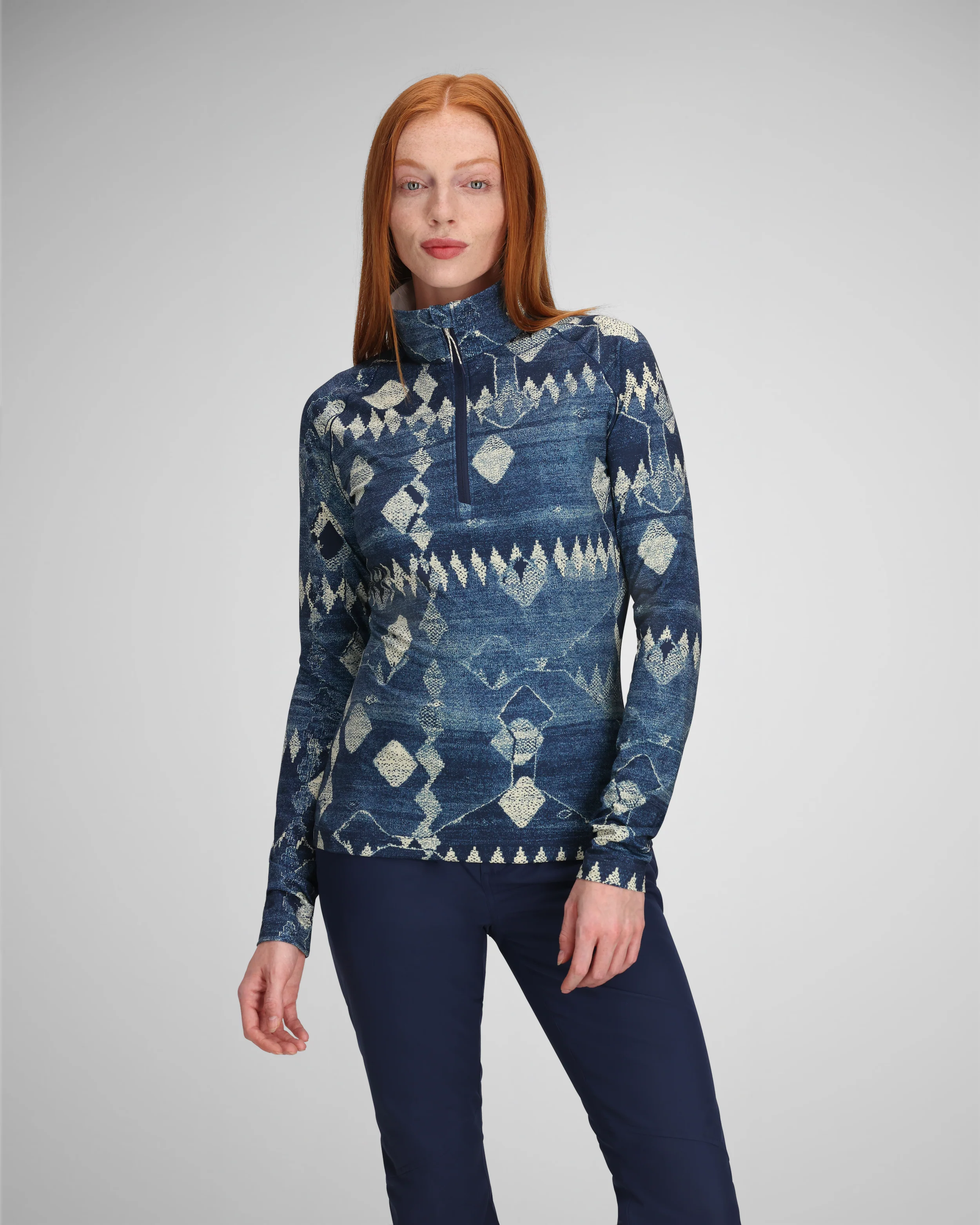 Women’s ¼ Zip Baselayer Top - Image 29