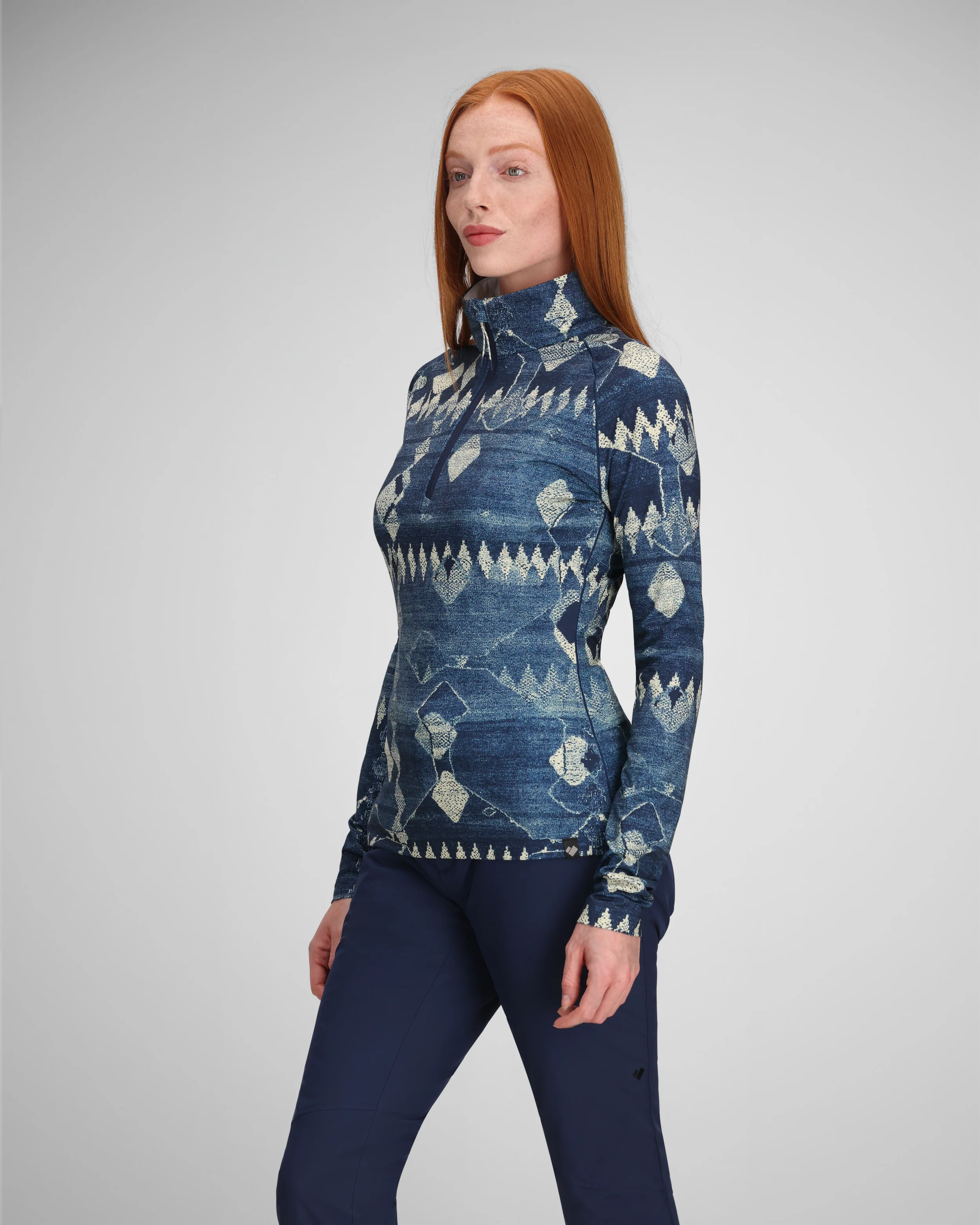 Women’s ¼ Zip Baselayer Top - Image 30
